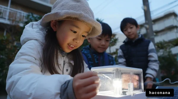 子供たちの科学実験
