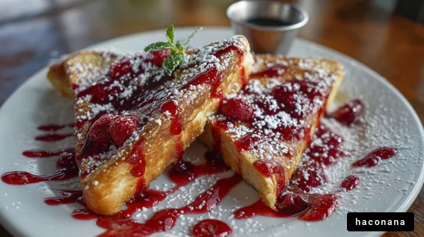 フレンチトーストの美味しさ