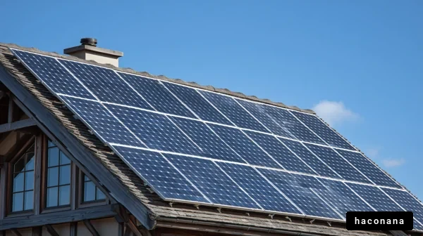 太陽光発電のある家