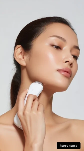 スキンケアと美容機器