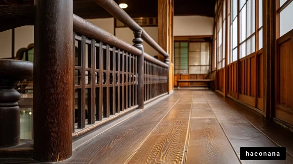 日本の伝統的な廊下