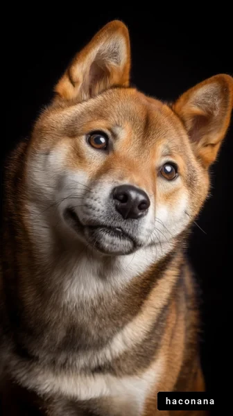 可愛らしい犬のポートレート