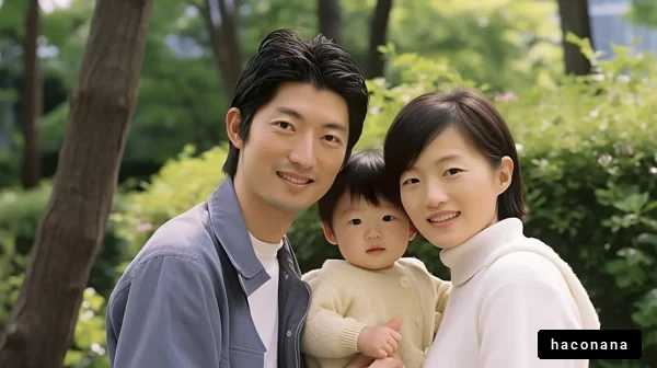 家族の幸せなひととき