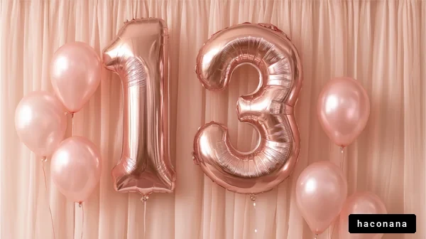 お祝いのバルーンと装飾