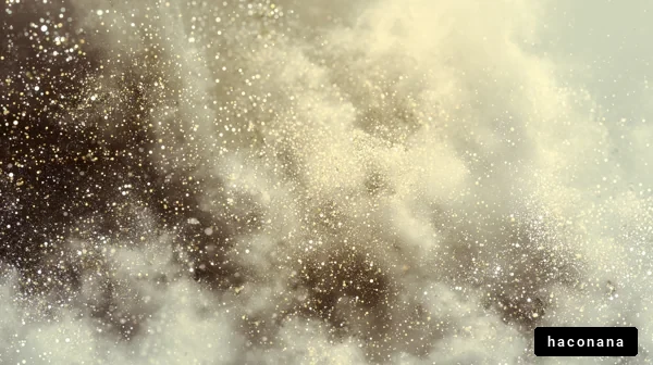 幻想的なきらめきの背景