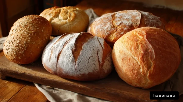 美味しそうな手作りパン