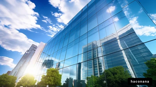 近代的なビルの風景