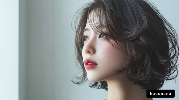 美しい女性の横顔