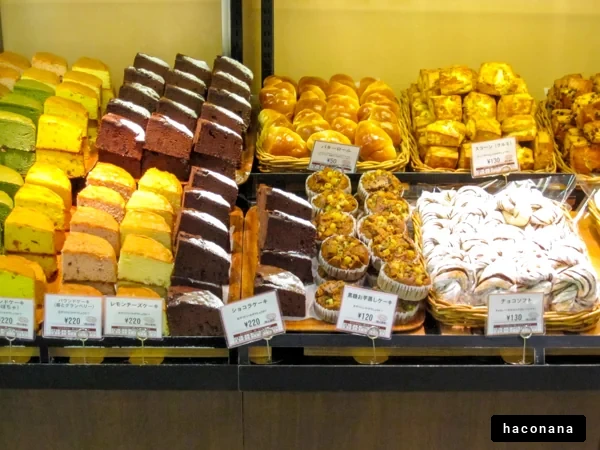 魅惑的なスイーツの光景