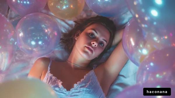 幻想的なバブルの中で