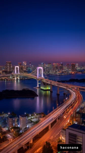 東京の美しい夜景