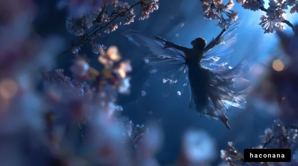 幻想的な妖精の舞