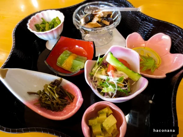 彩り豊かな和食盛り合わせ