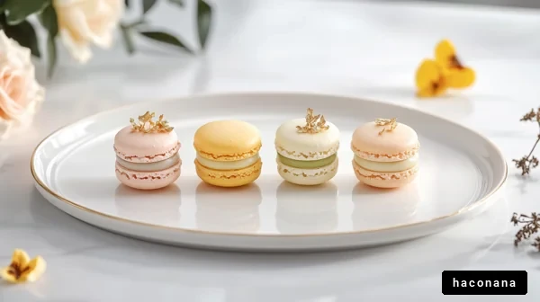 色とりどりのマカロン