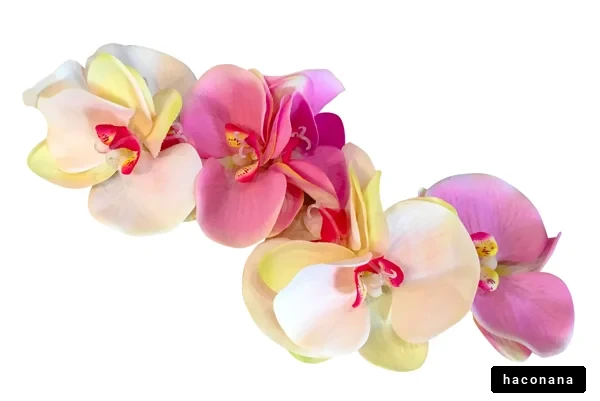 美しい蘭の花束