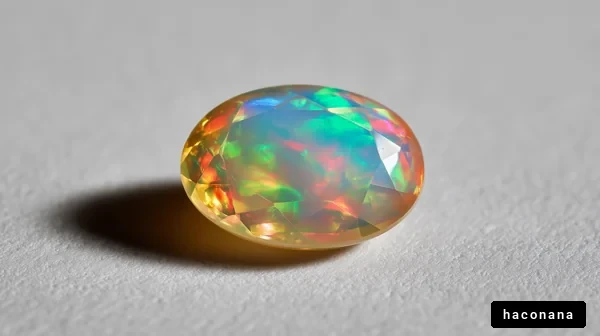 美しいオパールの宝石