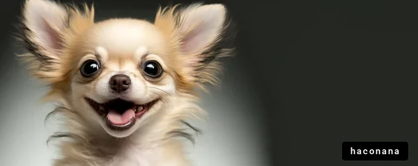 かわいいチワワの笑顔