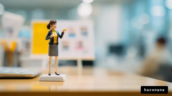 オフィスのフィギュア