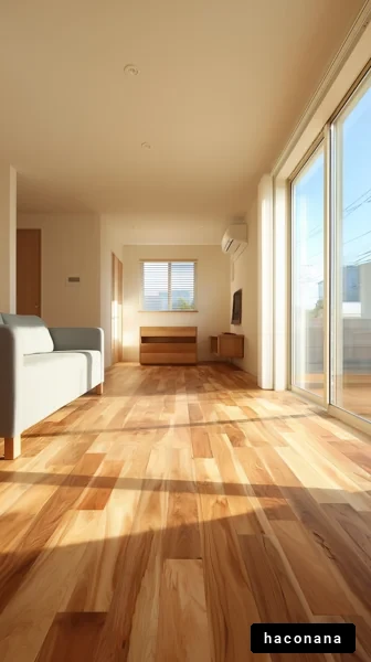 明るいリビングルーム