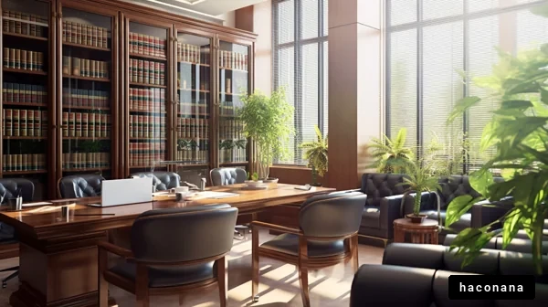 上品なオフィス空間