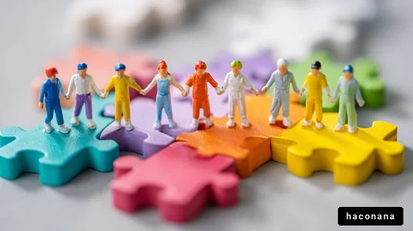 多様性と協力の象徴