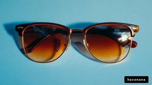 おしゃれなサングラスの写真