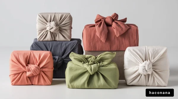 カラフルなラッピングギフト