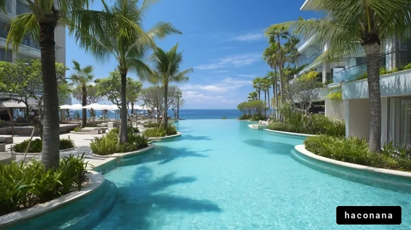 美しいビーチリゾート