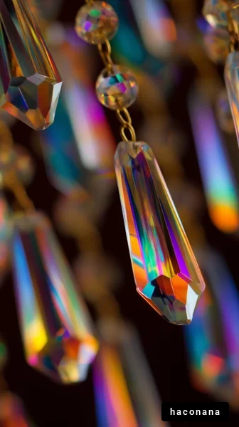 色とりどりのクリスタル