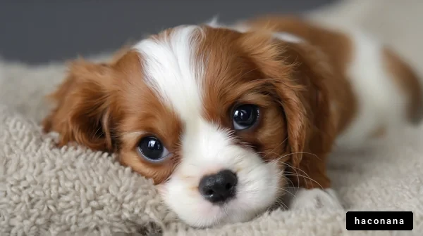 キャバリアの子犬