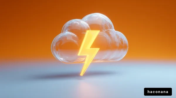 雷雲のイラスト