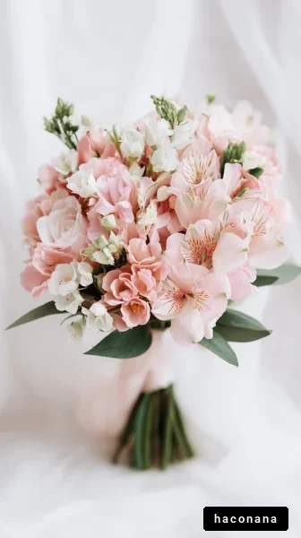 美しい春の花束