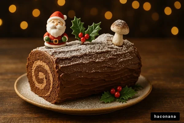 クリスマスの美しいケーキ