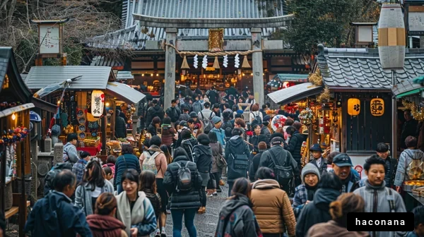 賑やかな市場の光景