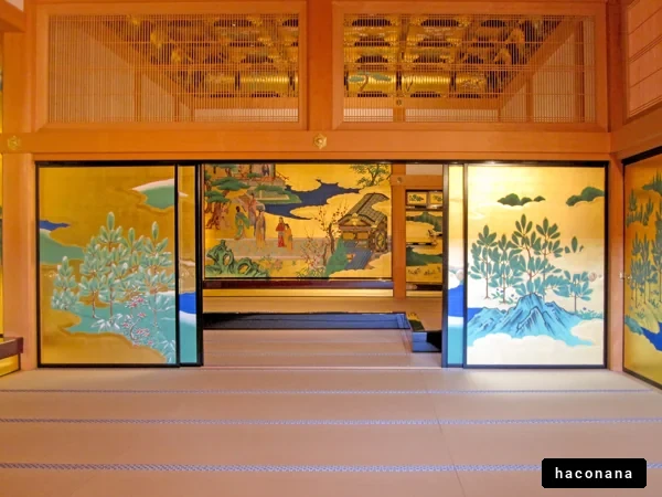 伝統的な和室と障子