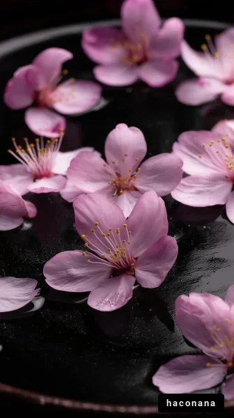 美しい桜の花びら