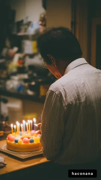 誕生日のサプライズ