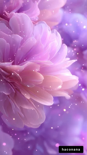 優雅な紫の花びら