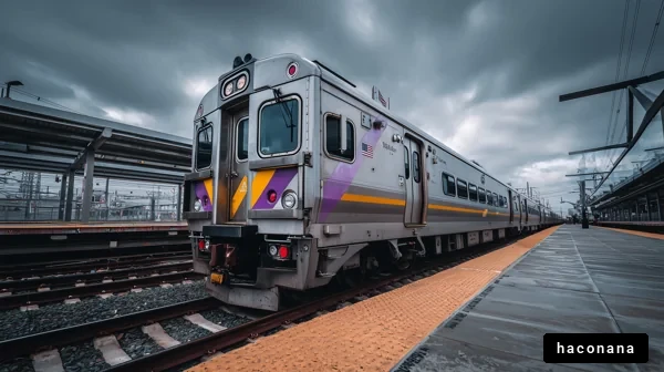 鉄道と駅の風景