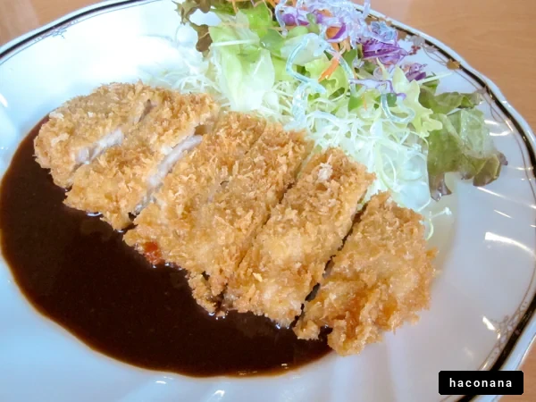 サクサクのとんかつ料理