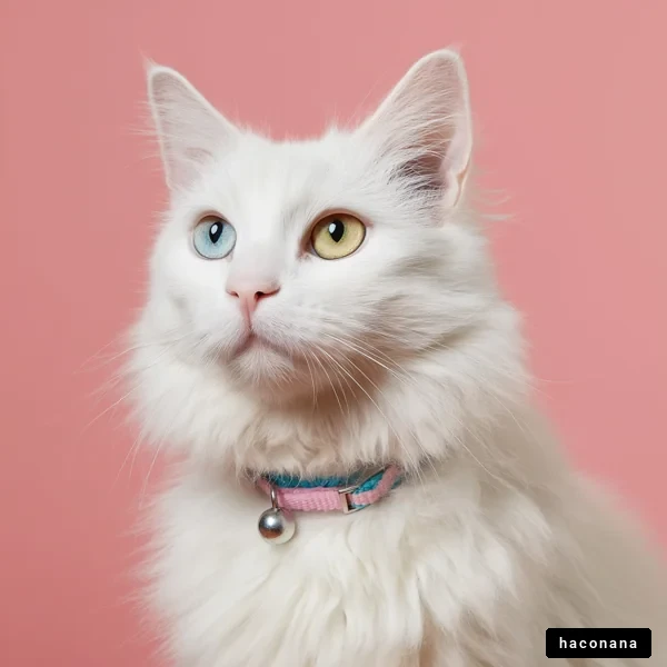 ユニークな美しい猫