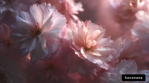 優雅な花のディテール