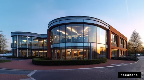 近代的な建物の外観