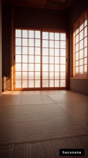 和室の明るい景色