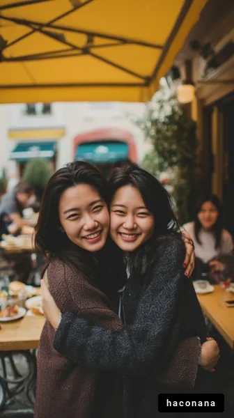 カフェでの楽しいひととき