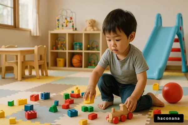 子どもが遊ぶ楽しい空間