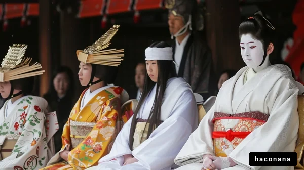 伝統的な祭りの風景