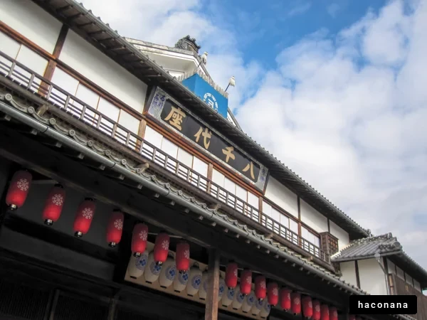 伝統的な和風建築の情景