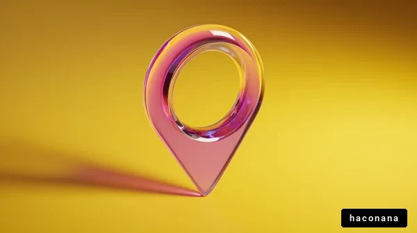 透明な位置マーカー