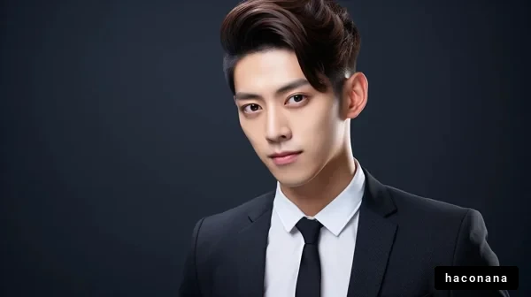 スーツ姿のビジネスマン